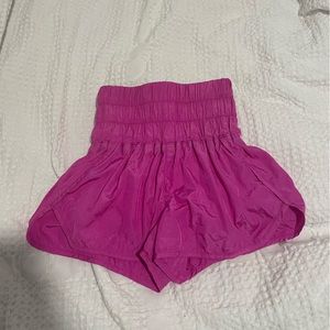 Free People The Way Home Short in Magenta